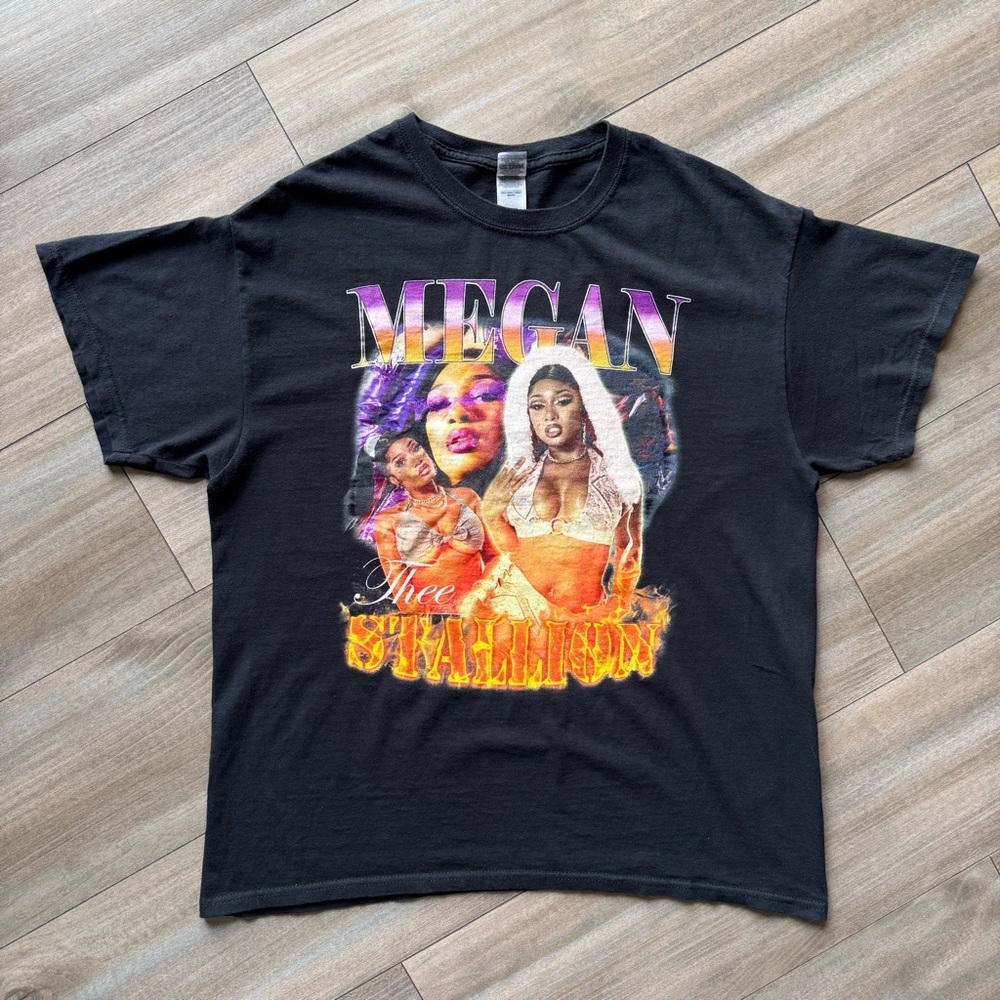 Megan thee Stallion Men’s Shirt Size Large Rap Tee
